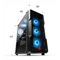 LYNX Challenger Ryzen 7 7800X3D 32GB 2TB SSD NVMe RTX 5070 Ti 16G W11 Home
